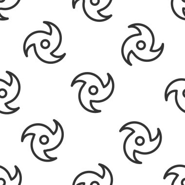 Gri Tornado simgesi beyaz arka planda kusursuz desen izole etti. Kasırga, kasırga, fırtına bacası, kasırga ya da hortum ikonu. Vektör İllüstrasyonu