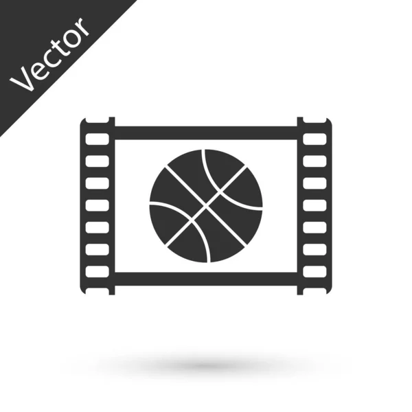 Иконка Серого Игрового Видео Выделена Белом Фоне Векторная Миграция — стоковый вектор