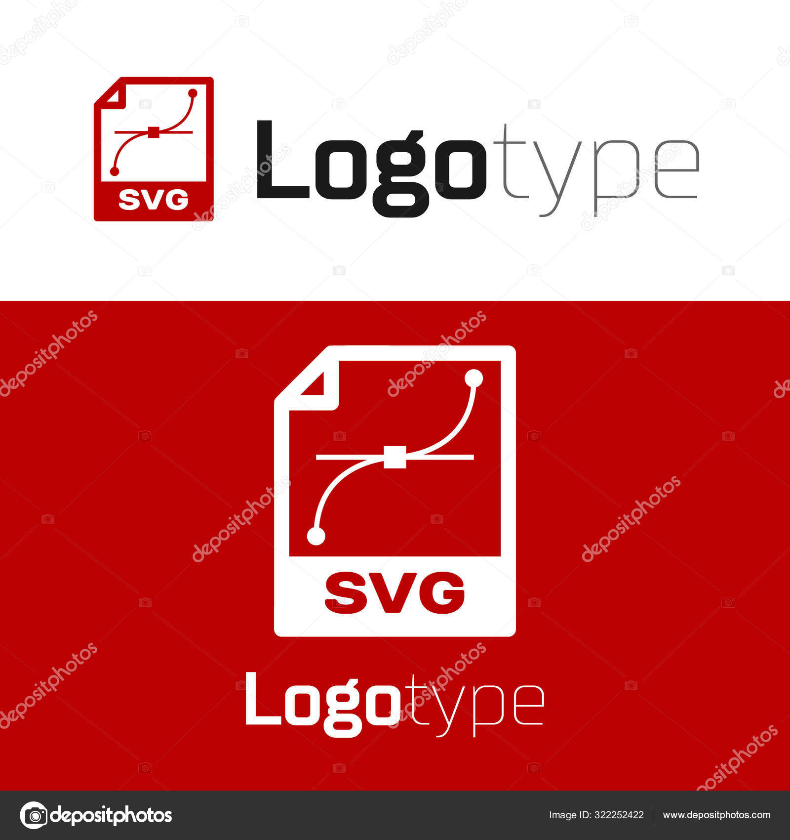 Download Red Svg File Document Download Svg Button Icon Isolated On White Background Svg File Symbol Logo Design Template Element Vector Illustration Vector Image By C Vectorvalera Gmail Com Vector Stock 322252422