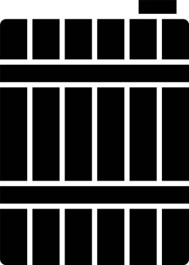 Siyah Ahşap varil simgesi beyaz arka plan üzerinde izole. Alkollü fıçı, içki kabı, bira için ahşap fıçı, viski, şarap. Vektör İllüstrasyonu