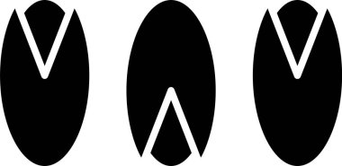 Siyah fıstıklı ikon beyaz arka planda izole edilmiş. Vektör İllüstrasyonu