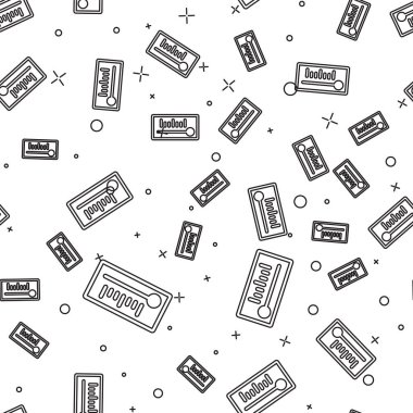 Siyah çizgi Meteoroloji termometresi ısıyı ve soğuk ikonu ölçüyor. Beyaz arka planda izole edilmiş pürüzsüz desen. Termometre termometresi sıcak ya da soğuk hava gösteriyor. Vektör İllüstrasyonu