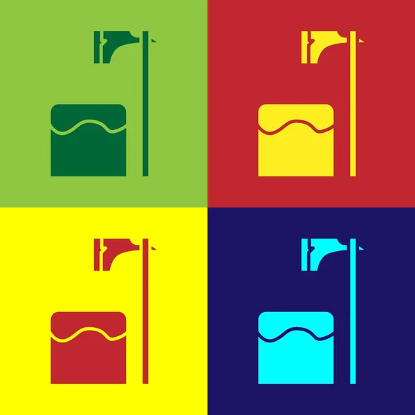 Toalla Percha Accesorio Baño — Vector de stock © prosymbols #220498278