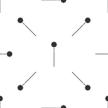 Gri Ortaçağ zincirlenmiş topuz ikonu beyaz arka planda izole edilmiş pürüzsüz desen. Ortaçağ silahı. Vektör İllüstrasyonu