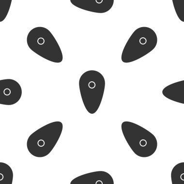 Gri Kalkan simgesi beyaz arka planda izole edilmiş kusursuz desen. Gardiyan. Güvenlik, güvenlik, koruma, gizlilik kavramı. Vektör İllüstrasyonu