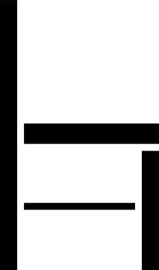 Siyah Sandalye simgesi beyaz arkaplanda izole edilmiş. Vektör İllüstrasyonu