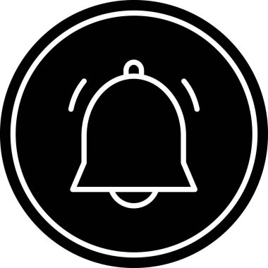 Siyah Çember düğmesi ve sohbet bildirim simgesi beyaz arkaplanda izole edildi. Yeni mesaj, iletişim, sohbet, sosyal ağ bildirimi. Vektör İllüstrasyonu