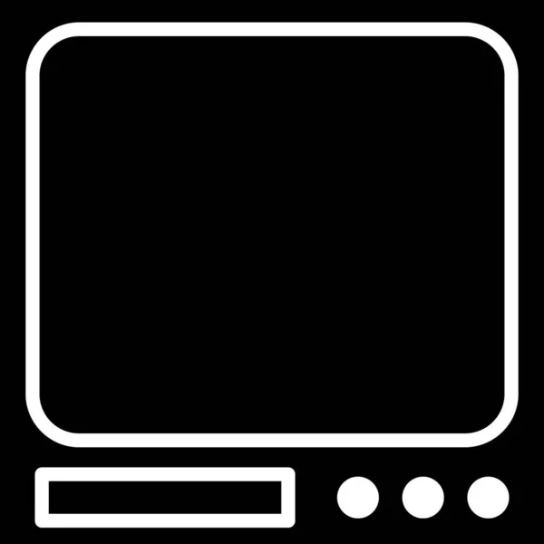 Czarna ikona wagi elektronicznej izolowana na białym tle. Urządzenia do pomiaru wagi. Ilustracja wektora — Wektor stockowy