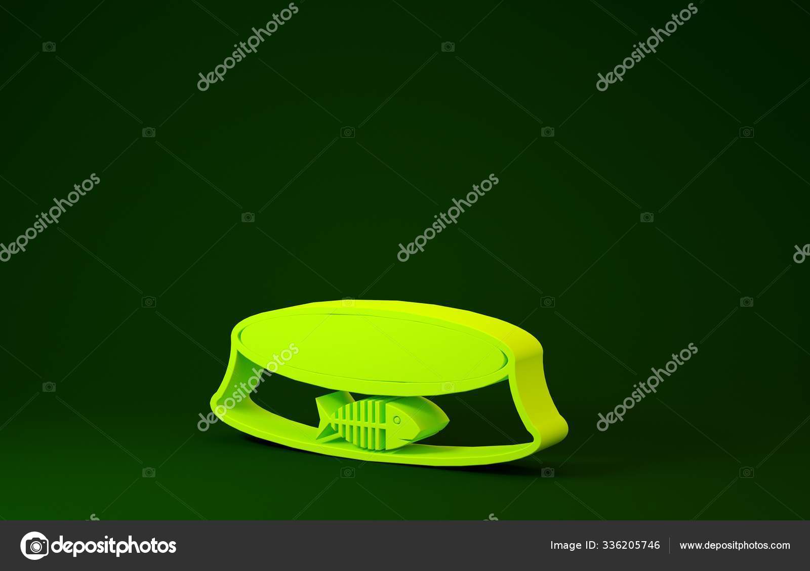 Download Yellow Pet Food Bowl For Cat Or Dog Icon Isolated On Green Background Fish Skeleton Sign Minimalism Concept 3d Illustration 3d Render Stock Photo C Vectorvalera Gmail Com 336205746 Yellowimages Mockups