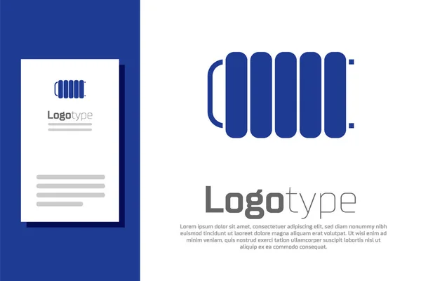 라디에이터 아이콘은 배경에 분리되어 있습니다 디자인 템플릿 일러스트 — 스톡 벡터
