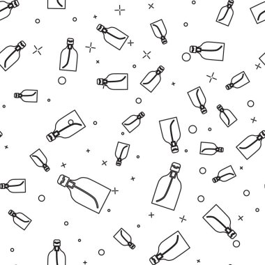 Siyah çizgi şişe antibakteriyel sabun, beyaz arkaplanda izole edilmiş ikon. Dezenfeksiyon, hijyen, cilt bakımı. Vektör İllüstrasyonu