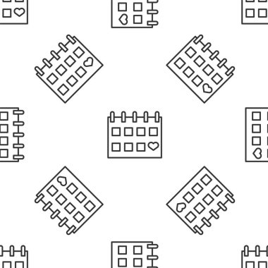 Gri çizgi yenileme simgesi beyaz arkaplanda izole edilmiş kusursuz desen. Sembolü yeniden yükle. Döndürme okları daire işareti şeklinde. Vektör İllüstrasyonu