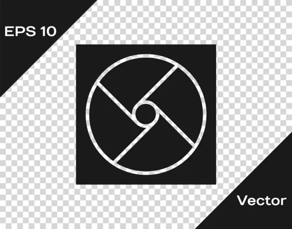 Иконка Серой Вентиляции Изолирована Прозрачном Фоне Векторная Миграция — стоковый вектор