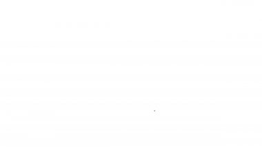 Siyah çizgi Dünya ikonu beyaz arka planda izole edilmiş. Dünya ya da Dünya işareti. Küresel internet sembolü. Geometrik şekiller. 4K Video hareketli grafik canlandırması