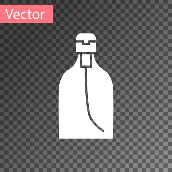 Bouteille Blanche Savon Liquide Antibactérien Avec Icône Distributeur Isolé Sur — Image vectorielle