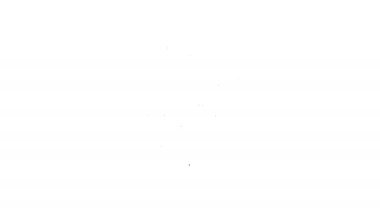 Siyah çizgi Stopwatch, içinde basketbol topu olan beyaz arka planda izole edilmiş bir resim. Basketbol zamanı. Spor ve antrenman. 4K Video hareketli grafik canlandırması