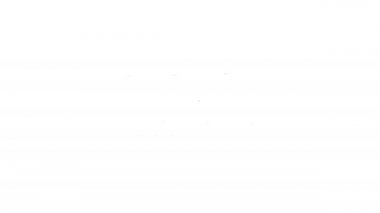 Beyaz zemin üzerinde top gülleleri simgesi olan siyah çizgi topu. Ortaçağ silahları. 4K Video hareketli grafik canlandırması