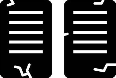 Siyah Emirler simgesi beyaz arkaplanda izole edildi. Tanrılar hukuku kavramı. Vektör İllüstrasyonu