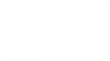 Siyah çizgi şırınga simgesi beyaz arkaplanda izole edildi. Aşı için şırınga, aşı, iğne, grip aşısı. Tıbbi ekipman. 4K Video hareketli grafik canlandırması