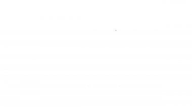 Beyaz arkaplanda siyah çizgili pantolon simgesi izole edildi. 4K Video hareketli grafik canlandırması