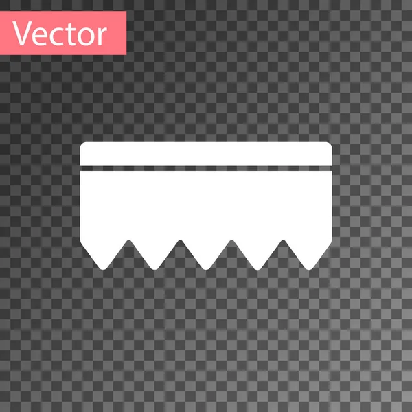 Weißer Schwamm Mit Blasensymbol Isoliert Auf Transparentem Hintergrund Bast Zum — Stockvektor