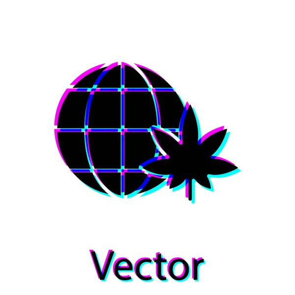 Schwarzes Baumsymbol Isoliert Auf Weißem Hintergrund Waldsymbol Vektorillustration — Stockvektor