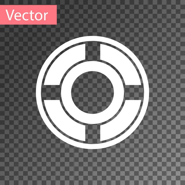 Ікона Білої Ештреї Ізольована Прозорому Тлі Векторний Приклад — стоковий вектор