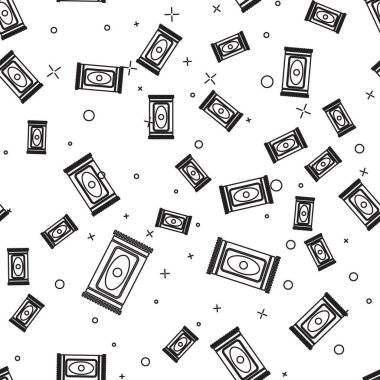 Siyah çizgi geleneksel halı kültürü ramazan Arap kutlama ikonu beyaz arka planda izole edilmiş pürüzsüz desen. Vektör İllüstrasyonu