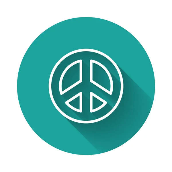 Peace sign, Peace Symbol, Hippie Symbol, green minimal background