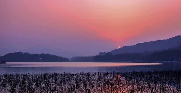 West Lake lake water