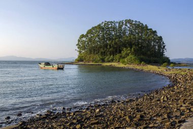 deniz manzarası Fangchenggang sahne