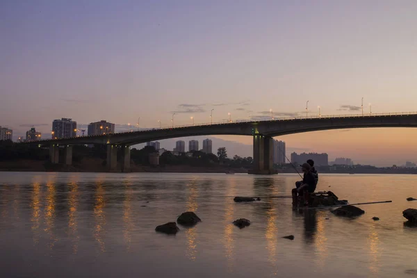 The evening of the Yongjiang River — Stock Photo, Image