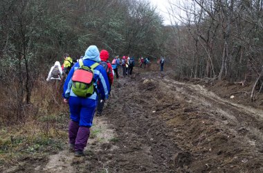 Kırım'da trekking
