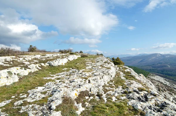 Plateau Mangup-Grünkohl auf der Krim — Stockfoto