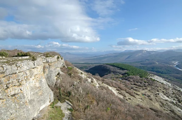 Плато Мангуп-Кале в Крыму — стоковое фото