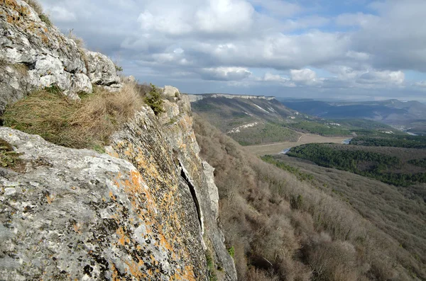 Плато Мангуп-Кале в Крыму — стоковое фото