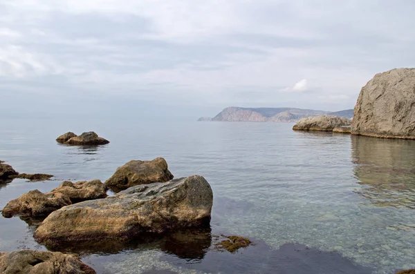 stock image The coast of Crimea near Sevastopol