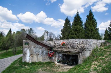 Moskova yakınlarındaki beton makinelinin