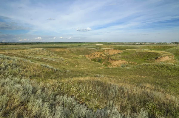 Russian steppe — Stock Photo, Image