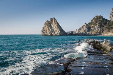 Simeiz 'de Rock Diva (Kırım)