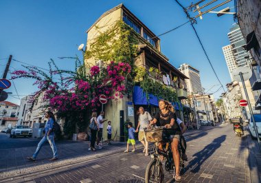 Neve Tzedek in Tel Aviv clipart
