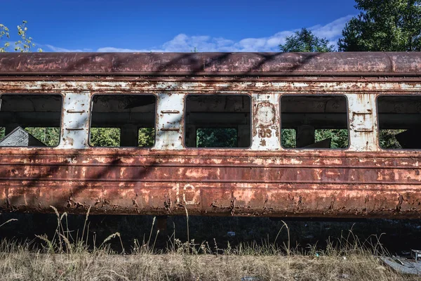 Chernobyl exclusion area — Stock Photo, Image