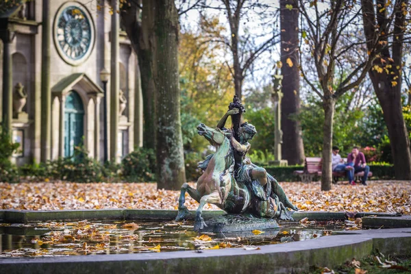 Parque en Oporto — Foto de Stock