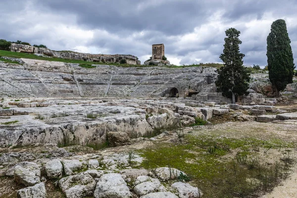 Theater in Syrakus — Stockfoto