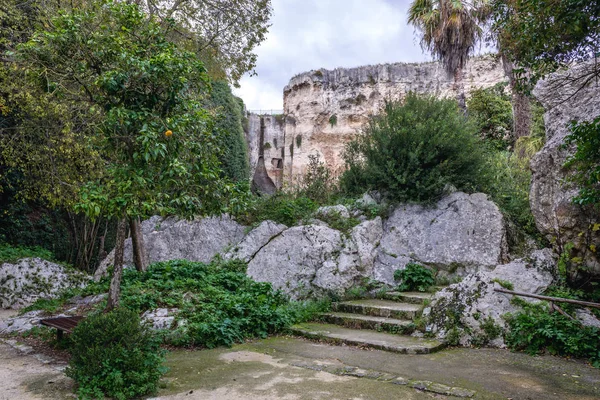 Parque arqueológico de neapolis — Fotografia de Stock