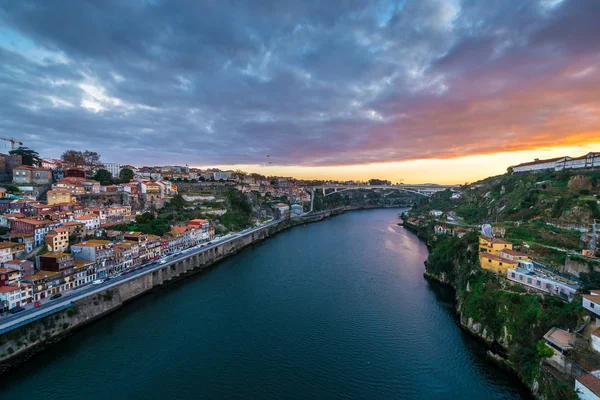 Nascer do sol no Porto — Fotografia de Stock