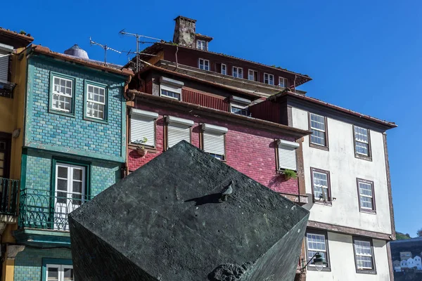 Scultura a Porto — Foto Stock