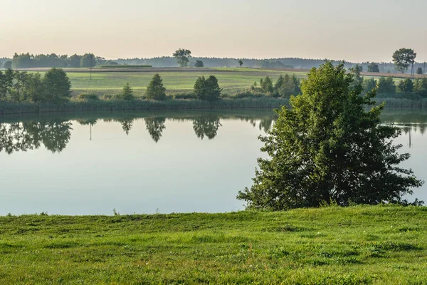 Lago en Polonia — Foto de Stock