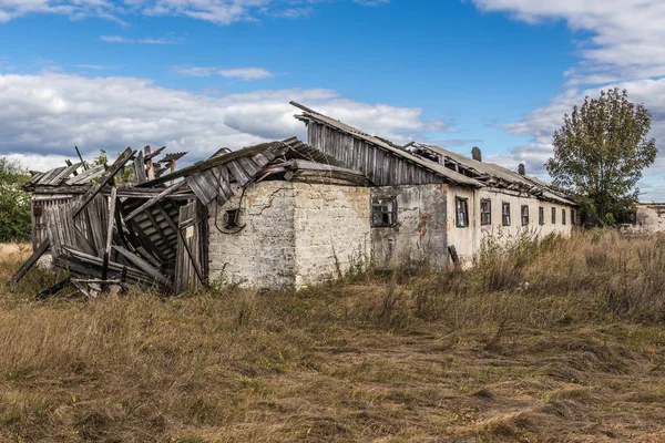 Kolkhoz en Zona de Alienación — Foto de Stock