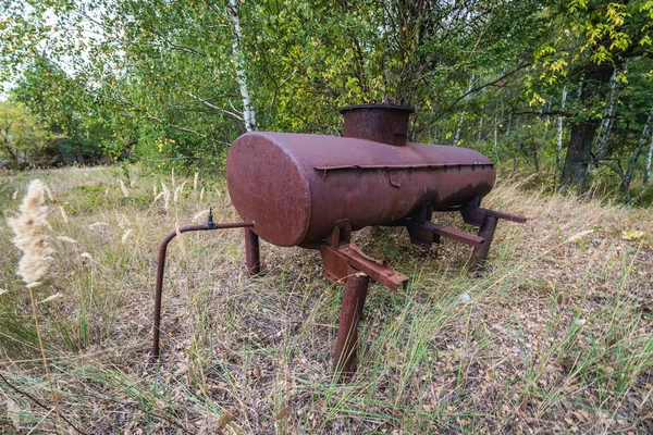 Колгосп в Чорнобильську зону — стокове фото
